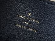 Louis Vuitton Carmel Mahina Hobo Bag Navy size 35x40x17cm - 2