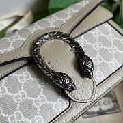 Gucci Dionysus GG bag Beige and white size 25x13.5x7cm - 3