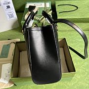 Gucci small GG matelassé top-handle bag in Black size 23x22x10cm - 4