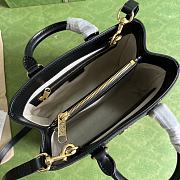 Gucci small GG matelassé top-handle bag in Black size 23x22x10cm - 2