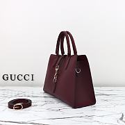 GUCCI Rosso ancora tote bag size 31x22.5x10cm - 2
