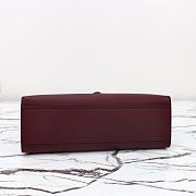 GUCCI Rosso ancora tote bag size 31x22.5x10cm - 3