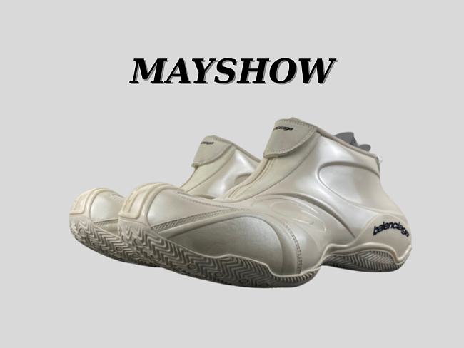 Balenciaga Basketball Sneaker in White (2025) 824909WBKBM9000 - 1