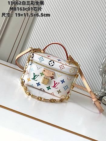LV x TM Vanity Chain Pouch Other Monogram Canvas size 19x11.5x6.5cm