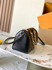 LV Speedy Bandouliere 20 Monogram coated canvas size 20.5x15x13cm - 6