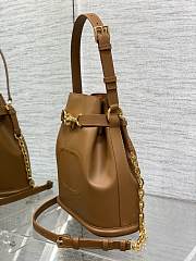  Dior C'est Bag Golden Saddle CD-Embossed Calfskin size 24x10x24.5cm - 3