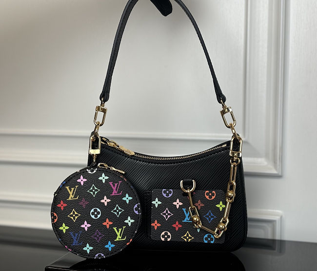 Louis Vuitton x TM Marellini Black Multicolored size 19 x 13.5 x 6.5 cm - 1