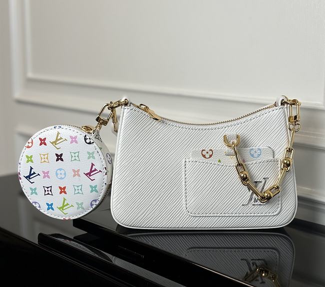 Louis Vuitton x TM Marellini White Multicolored size 19 x 13.5 x 6.5 cm - 1