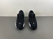 Air Jordan 14 Retro Black White 487471-016 - 4