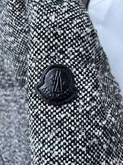 Moncler Grey Brezesse  Boucle Short Down Jacket - 4
