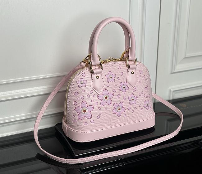 LV x TM Alma BB Pink size 23.5 × 17.5 × 11.5cm - 1