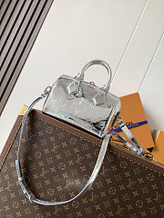 LV Speedy Bandoulière 20 Silver size 20.5 x 13.5 x 12 cm - 3