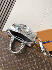 LV Speedy Bandoulière 20 Silver size 20.5 x 13.5 x 12 cm - 2