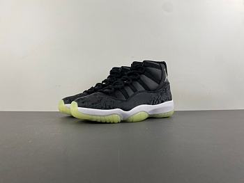 Air Jordan 11 Retro Black Barely Volt (2025) IB1378-001