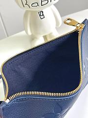 Louis Vuitton Neverfull MM navy size 32 cm ≈ 12.6 in  - 3