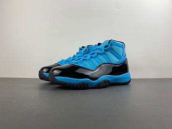 Air Jordan 11 black and blue special version CT8012-440