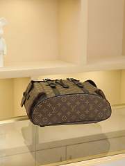 LV Christopher MM Monogram Macassar Canvas backpack M43735 - size 41 cm - 5