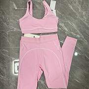 Alo gym set pink color - 3
