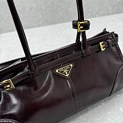 Prada Bonnie leather top-handle bag - 32x15x13cm - 2