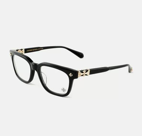 Chrome heart black Cox Ucker glasses - 1