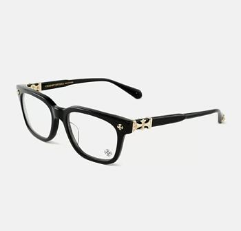 Chrome heart black Cox Ucker glasses