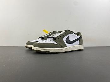 Air Jordan 1 Retro Low OG “Medium Olive” - HQ6998-200
