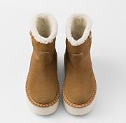 Prada cinamon Suede booties - 5