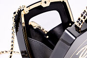 Chanel Makeup palette minaudiere, Plexi, strass & gold-tone metal bag - 2