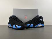 Air Jordan 14 Black University Blue - 487471-007 - 4