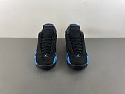 Air Jordan 14 Black University Blue - 487471-007 - 5