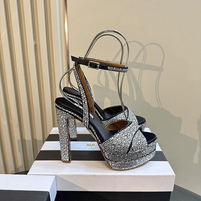 Aquazzura rhinestones spark high heel  - 1