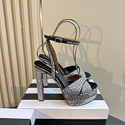 Aquazzura rhinestones spark high heel  - 1