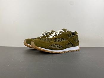  Bottega Veneta Orbit sneakers Olive Oil
