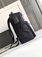 Prada Re-Nylon and Saffiano leather backpack - Length 29 x Height 39 x Bottom 16 - 4