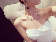 Van Cleef & Arpels four-leaf clove necklacce - 5