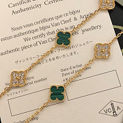 Van Cleef & Arpels four-leaf clove necklacce - 3
