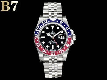 Rolex GMT-Master II Stainless Steel “Pepsi” Jubilee (Ref. 126710BLRO-0001)