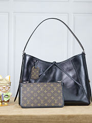 LV CARRYALL DARK Medium Handbag M25143 - size 39x30x15cm - 1