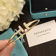 Tiffany T Open Bangle Bracelet – Gold Tone - 2