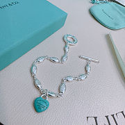 Tiffany Heart Tag Toggle Bracelet – Sterling Silver - 6