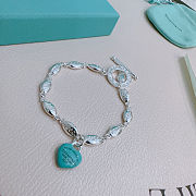 Tiffany Heart Tag Toggle Bracelet – Sterling Silver - 5