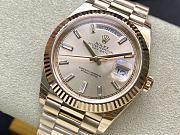 Rolex Day-Date 40 Yellow Gold Champagne Dial – 40mm - 4
