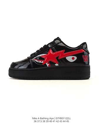 Bapesta Low M2 'Shark Face - Black' - 1H30191012 