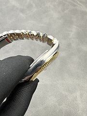 Two-Tone Datejust-Style Watch with Diamond Dial – 41mm - 3