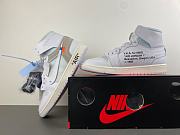 Virgil Abloh Archive Off-White Air Jordan 1 Alaska - AA3834-100 - 5