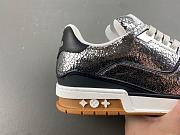 Louis Vuitton LV Trainer silver  black - 6