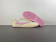 Travis Scott Air Jordan 1 Low OG muslin shy pink  IQ7604-100 - 4