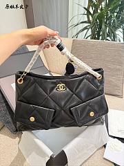 New collection 2026 Chanel 25 Hobo bag size 35cm - 3