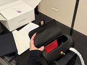 Chanel 26 Jennie Mini Bowling Bag Caviar Leather Black size 21.11cm - 5