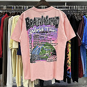 Hellstar electric pink T shirt  - 2